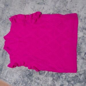 Pink Sweater Vest